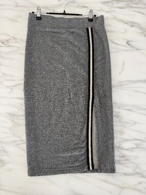 Sundry Heathered Grey Knit Pencil Skirt — Size 1 - NWT